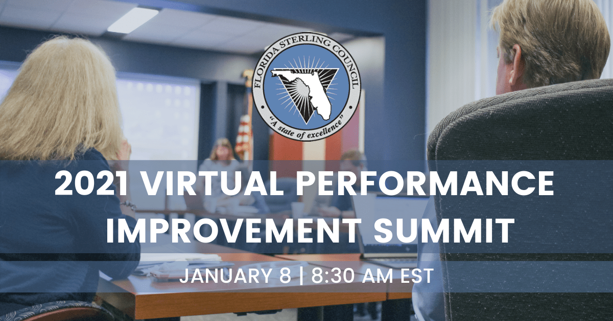 Sterling 2021 Virtual Performance Improvement Summit Banner